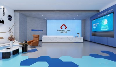 现代科技展厅3D模型下载